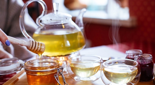 tea and honey